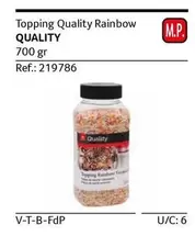 Oferta de Quality - Topping  Rainbow en Gros Mercat