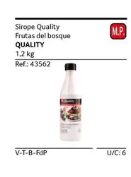 Oferta de Quality - Sirope  Frutas Del Bosque en Gros Mercat