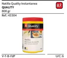 Oferta de Quality - Natilla  Instantanea en Gros Mercat