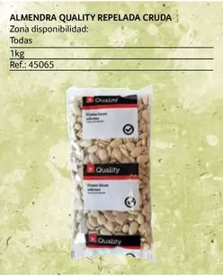 Oferta de Quality - Almendra Repelada Cruda en Gros Mercat