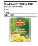 Oferta de Del Monte - Piña En Su Jugo en Gros Mercat