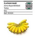 Oferta de Platano Baby en Gros Mercat