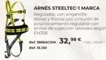 Oferta de Arnes Steeltec-1 Marca  por 32,98€ en Coferdroza