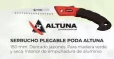 Oferta de Altuna - Serrucho Plegable Poda por 13,64€ en Coferdroza