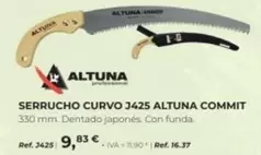 Oferta de Altuna - Serrucho Curvo J425 por 9,83€ en Coferdroza