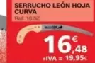 Oferta de Serrucho León Hoja Curva por 16,48€ en Coferdroza