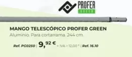 Oferta de  Profer Green - Mango Telescopico por 9,92€ en Coferdroza