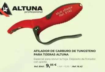 Oferta de Altuna - Afilador De Carburo De Tungsteno Para Tijeras por 9,05€ en Coferdroza