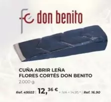 Oferta de Cuña Abrir Leña Flores Cortés Don Benito por 12,36€ en Coferdroza