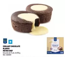 Oferta de Metro Chef - Coulant Chocolate Blanco en Makro