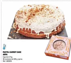 Oferta de Arpa - Pastel Carrot Cake en Makro