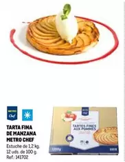 Oferta de Metro Chef - Tarta Fina De Manzana en Makro