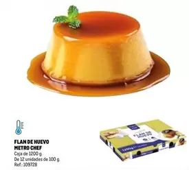 Oferta de Metro Chef - Flan De Huevo en Makro