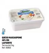 Oferta de Lafuente - Queso Mascarpone 48% MG en Makro