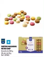 Oferta de Metro Chef - Surtido Macarons en Makro