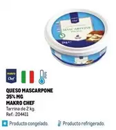 Oferta de Metro Chef - Queso Mascarpone 35% Mg en Makro