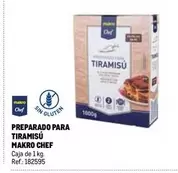 Oferta de Makro Chef - Preparado Para Tiramisu en Makro