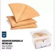 Oferta de Metro Chef - Abanicos Barquillo en Makro