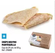 Oferta de Creps Neutro Mantequilla en Makro