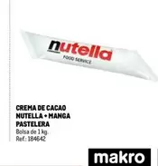 Oferta de Nutella - Crema De Cacao Nutella + Manga Pastelera en Makro