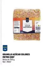 Oferta de Metro Chef - Granillo Azúcar Colores en Makro