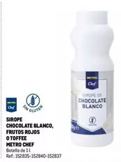 Oferta de Metro Chef - Sirope Chocolate Blanco  , Frutos Rojos O Toffee en Makro