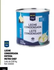 Oferta de Metro Chef - Leche Condensada Entera en Makro