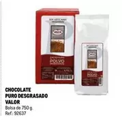 Oferta de Valor - Chocolate Puro Desgrasado en Makro