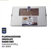 Oferta de Makro Chef - Plancha Bizcocho Chocolate en Makro