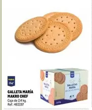 Oferta de Makro Chef - Galleta María en Makro