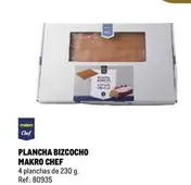 Oferta de Makro Chef - Plancha Bizcocho en Makro