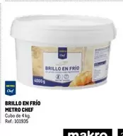 Oferta de Metro Chef - Brillo En Frio en Makro