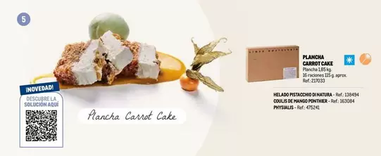 Oferta de Plancha Carrot Cake en Makro