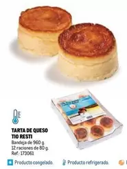 Oferta de Tio Resti - Tarta De Queso en Makro