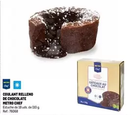 Oferta de Metro Chef - Coulant Relleno De Chocolate en Makro