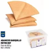 Oferta de Metro Chef - Abanicos Barquillo en Makro