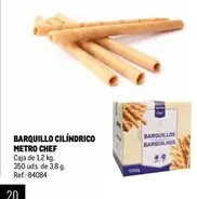 Oferta de Metro Chef - Barquillo Cilindrico en Makro