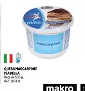 Oferta de Isabella - Queso Mascarpone  en Makro