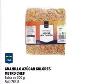 Oferta de Metro Chef - Granillo Azúcar Colores en Makro