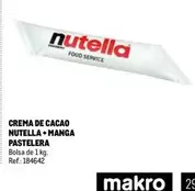 Oferta de Nutella - Crema De Cacao Nutella + Manga Pastelera en Makro