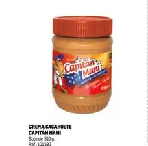 Oferta de Capitán Mani - Crema Cacahuete en Makro