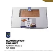 Oferta de Makro Chef - Plancha Bizcocho en Makro