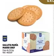 Oferta de Makro Chef - Galleta María en Makro