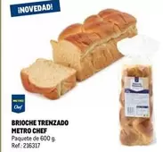 Oferta de Metro Chef - Brioche Trenzado en Makro