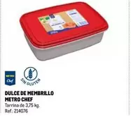 Oferta de Metro Chef - Dulce De Membrillo en Makro