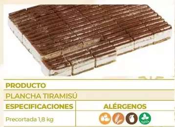 Oferta de Plancha Tiramisú en CashDiplo