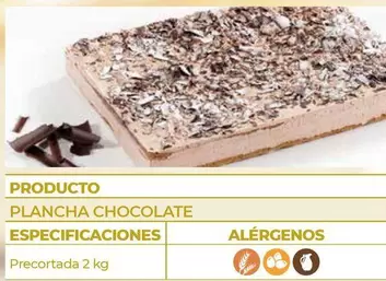 Oferta de Plancha Chocolate  en CashDiplo