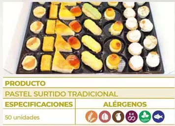 Oferta de Pastel Surtido Tradicional  en CashDiplo