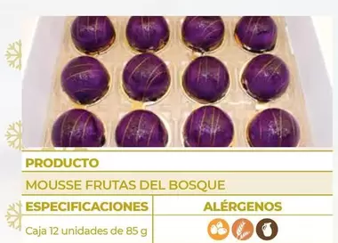 Oferta de Mousse Frutas Del Bosque en CashDiplo