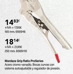 Oferta de Ratio - Mordaza Grip Proseries por 14,83€ en Cadena88